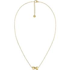 Rostfritt stål Halsband Edblad Nuvole Necklace S Gold - Guld