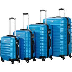 Zelsius Hard Shell Suitcase 4 delar - Blue
