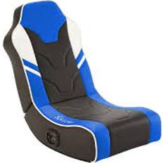 X-Rocker Shadow Gaming Chair with 2.0 Audio Speakers - Blue