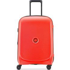 Hårda - Integrerade adresslappar Kabinväskor Delsey Belmont Plus Slim 55cm - Faded Red