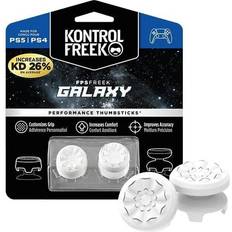 PlayStation 5 Thumb Grips KontrolFreek GALAXY WHITE PS5 THUMBSTICKS