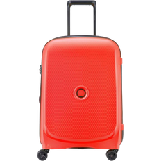 Hårda - Röda Resväskor Delsey Belmont Plus Slim 55cm - Faded Red
