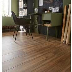 Laminate Flooring GoodHome Devonport Wood Planks Oak Effect Laminate Flooring 1.996M²