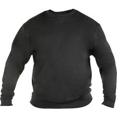 6XL Jumpers Duke Men's Rockford Kingsize Sweat Crewneck Jumper - Black