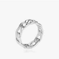 Samie Panzer Ring Stål - Silver