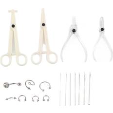 Piercingar Cosy@home Body Piercing Kit Professional Ear Nose Needles Set - 7Pcs