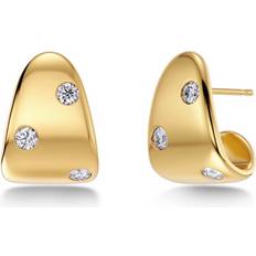 Edblad Selena Studs CZ Gold Smycken Klockor - One Size