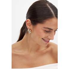 2-Pack Teardrop Earrings Smykker - Guld