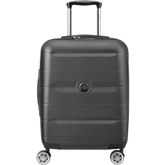 Polykarbonat Kabinväskor Delsey Comete + S Slim 55cm - Black