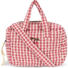 Konges Sløjd Rød Dukker & Dukkehus Konges Sløjd Doll Bag Ks103105 Bubblegum Check