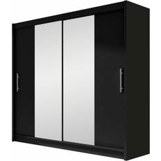 Scandinavian Choice Bega Black Garderob 180x215cm