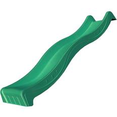 Legeplads Jungle Gym Slide Dark Green 220cm
