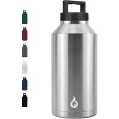BJPKPK Half Gallon Insulated 64 oz Water Bottle