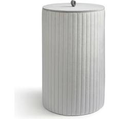 Dunelm Luxe Ribbed Velvet Laundry Basket