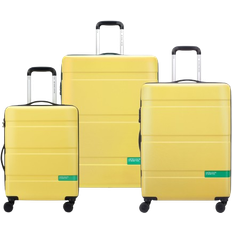 Delsey Now Hardside Set of 3 - Bright Yellow