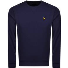 Lyle & Scott Blåa Tröjor Lyle & Scott Crew Neck Sweatshirt - Navy