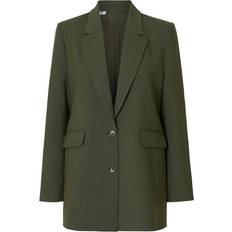 Kavajer Selected Femme Rita Relaxed Blazer Deep Depths - Grønn