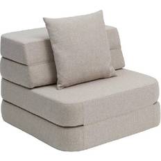 by KlipKlap 3-Fold Sofa Single Beige/Sand
