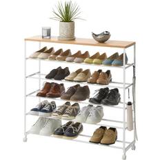 Møbler Yamazaki Home Rolling Five-Tier Shoe Rack
