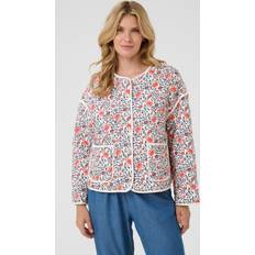Blommiga Jackor Cream Ytterplagg Multi Color Jacket - Porcelain Rose Flower