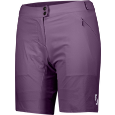Cykelbyxor shorts Scott Cykelbyxor Shorts Dam Endurance LS Fit W Pad - Vivid Purple