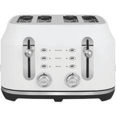 4 Slice Classic Toaster Matte White