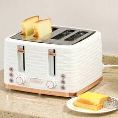 Toasters Ebern Designs White Toaster 4 Slice