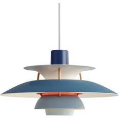 Poulsen ph5 Louis Poulsen PH 5 Mini Blue Pendellampa ∅ 30cm