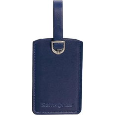 Blåa Adresslappar Samsonite Global Luggage Tag 2-pack - Blue