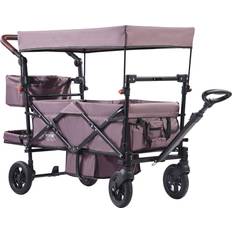 Strollers VEVOR Double Seat Baby Stroller 2 Passenger
