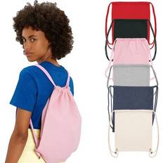 Gröna - Unisex Gymnastikpåsar Greent Organic Woven Double Folded Durable Drawcord Gym Sack