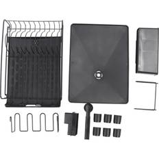Svarta Diskställ Cosy@home Retractable Multifunctional Large Capacity Rack Dish Drainer