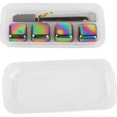Rostfritt stål Isformar Cosy@home Metal Stainless Steel Whiskey Stone Ice Cube Tray