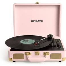 Record Player Pop Giradischi Portatile Bluetooth USB SD MicroSD MP3