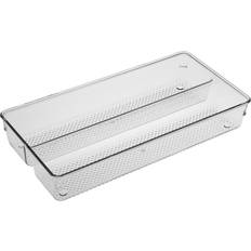 Transparent Cutlery Trays Versa Transparent Plastic Organizer 30.7 x 5.8 x 15.3 cm Cutlery Tray