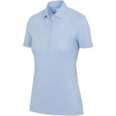 Recycled Fabric Polo Shirts Greg Norman Shark Logo Golf Polo Shirt - Blue