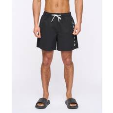 Black Swimming Trunks Henleys Henybold Swim Shorts - Black