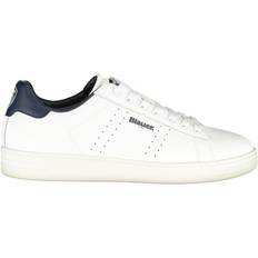 Blauer USA Læder Snørelukning Herre Sneakers - Hvid