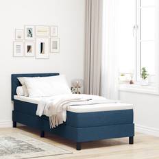 VidaXL Continental Beds vidaXL Box Spring with Mattress 80x200 cm Continental Bed