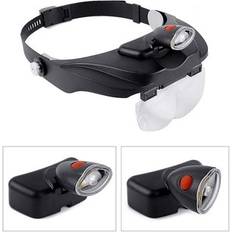 Magnifiers & Loupes Carson Head Visor LED Magnifier Deluxe CP-60