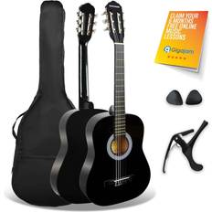 Acoustic Guitars 3rd Avenue XF201C Black