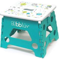 Bbluv Stëp Hopfällbar Badrumspall Aqua 18m+