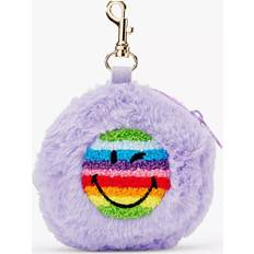 Smallstuff Faux Fur Purse Keyring - Lilac