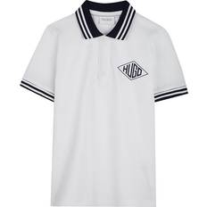 Stripes Polo Shirts HUGO Kids Polo Shirt Juniors - White