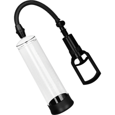 Penispumpe mit Silikon-Manschette 24cm Transparent