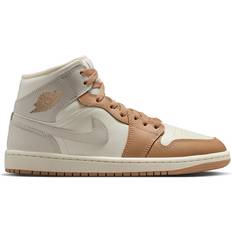 Nike Air Jordan 1 Skor Jordan Air 1 Mid Dam - White