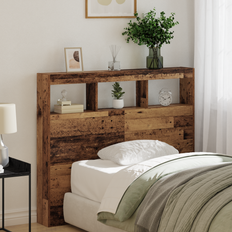 Hoofdeinden vidaXL Hoofdbord Oud Hout Massief 120 x 17 x 102 cm