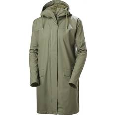 Helly Hansen Moss Regnfrakke Dame - Lysegrøn