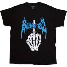 Blink-182 Unisex Middle Finger T-Shirt - Black