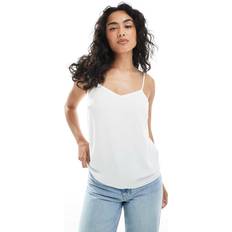 New Look Strappy Cami Top - White